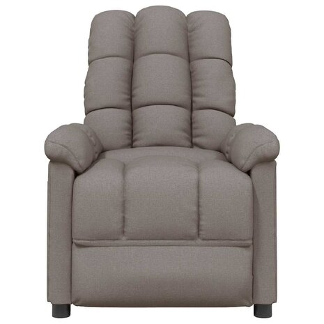 Massagestoel stof taupe 3