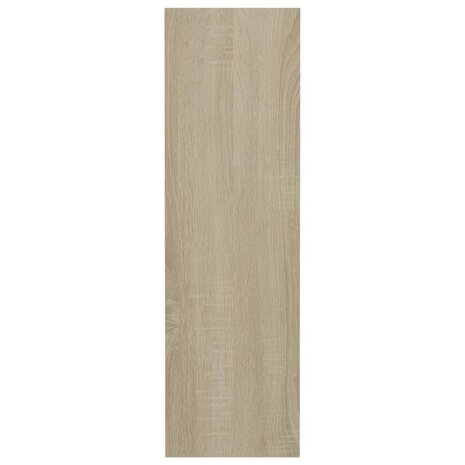 Wandschoenenkasten 2 st 60x18x60 cm spaanplaat sonoma eiken 7