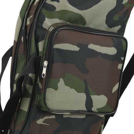 Hengeltas 150 cm camouflage oxford stof groen 4