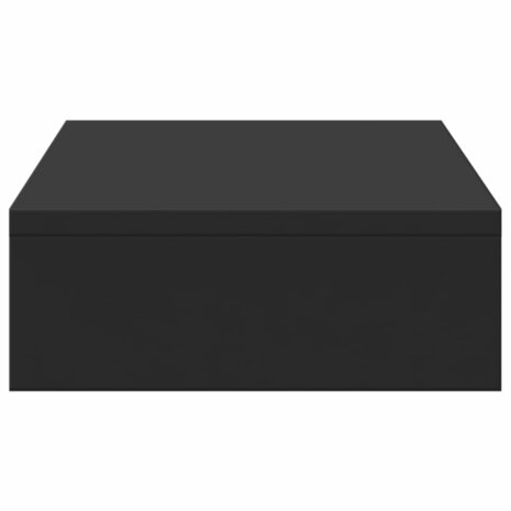 Monitorstandaard 50x27x10 cm bewerkt hout zwart 5