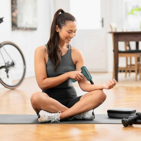 Massagepistool voor ontspanning en spierherstel Medisana 88998 Zwart Grijs 3