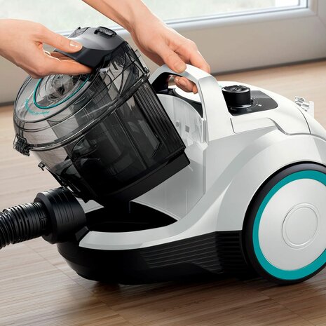 Stofzuiger zonder zak BOSCH BGC21HYG1 Wit Zwart 550 W 5