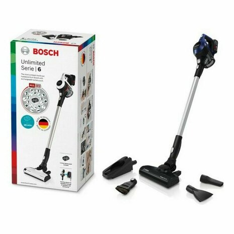 Steelstofzuiger BOSCH BBS611MAT 18V 2,5 Ah 0.3L 200 W 2,5 Ah 300 ml 2