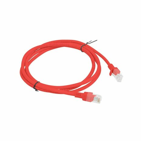 Stevige UTP-netwerkkabel Cat5e Lanberg PCU5-20CC-0150-R Rood 1,5 m 2