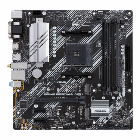 Moederbord Asus PRIME B550M-A WIFI II Intel Wi-Fi 6 AMD B550 AMD AM4 1
