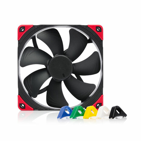 Case fan Noctua NF-A14 PWM chromax.black.swap Ø 14 cm 1