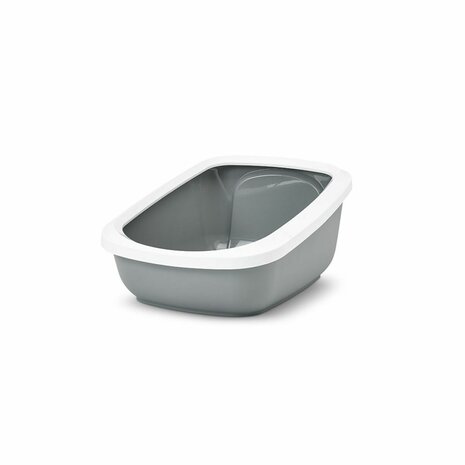 Kattenbak Savic Wit Grijs Plastic 1