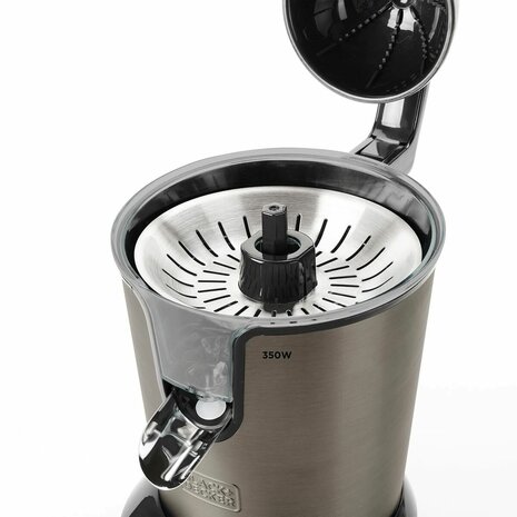 Elektrische juicer Black & Decker ES9240080B Zwart Grijs 350 W 650 ml 5