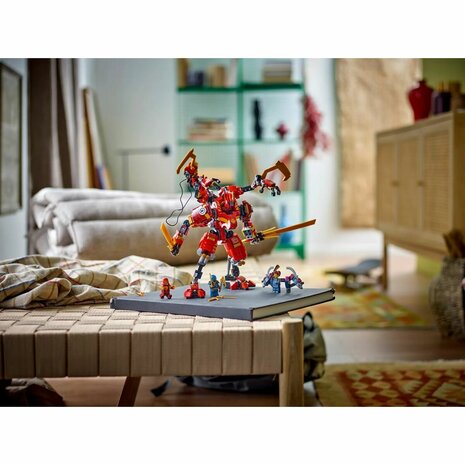 Bouwspel Lego Ninjago 71812 Kai&apos;s Ninja Mech Multicolour 623 Onderdelen 8