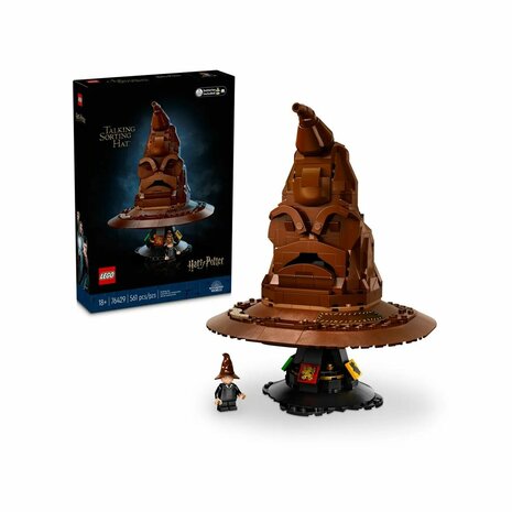 Bouwspel Lego Harry Potter 76429 Talking Sorting Hat Multicolour 561 Onderdelen 1