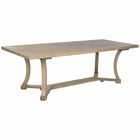 Eettafel Home ESPRIT Natuurlijk Elmhout 240 x 100 x 76 cm 1