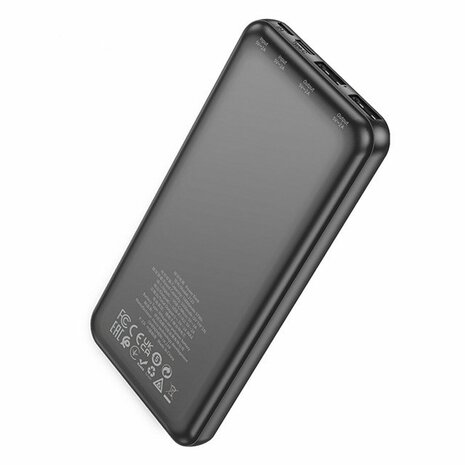 Powerbank Hoco J123 black Zwart 10000 mAh 3