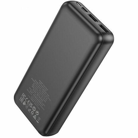 Powerbank Hoco J123A black Zwart 20000 mAh 1