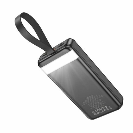 Powerbank Hoco J123B black Zwart 30000 mAh 7