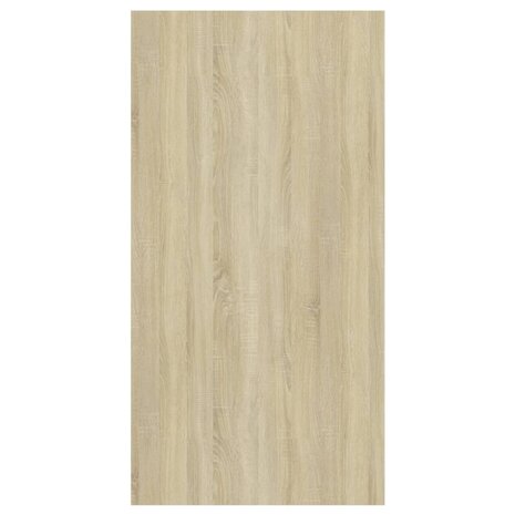 Tv-wandmeubel 37x37x72 cm bewerkt hout sonoma eikenkleurig 5