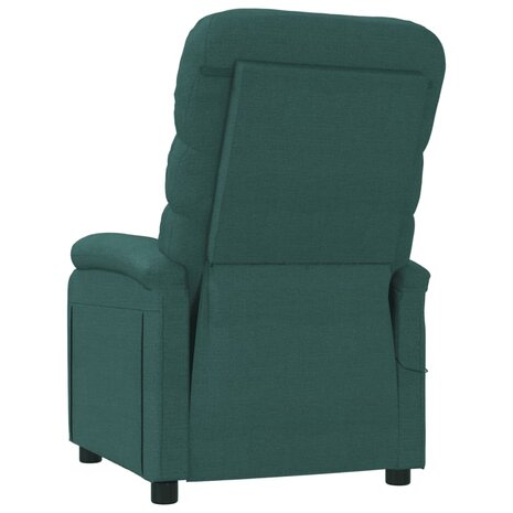 Massagestoel stof donkergroen 5