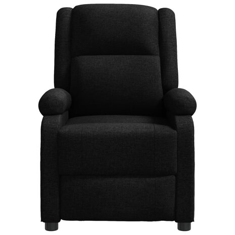 Massagestoel stof zwart 3