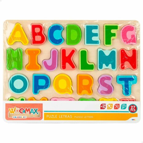 Houten Kinderpuzzel Woomax + 2 Jaar 27 Onderdelen (12 Stuks) 4