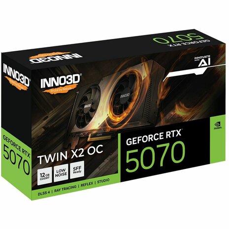 Videokaart INNO3D N50702-12D7X-195064N nvidia geforce rtx 5070 12 GB 2