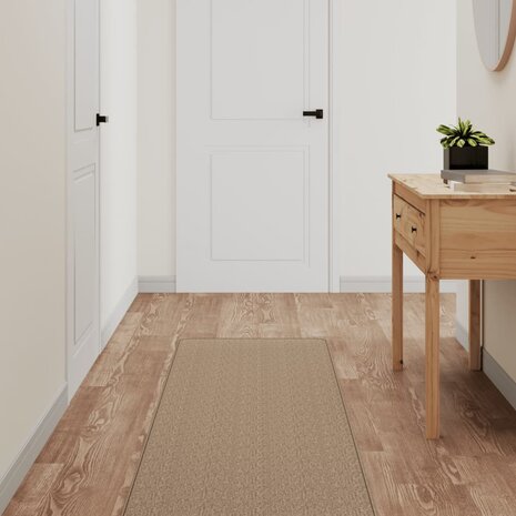 Tapijtloper 50x250 cm sisal-look zandkleurig 1