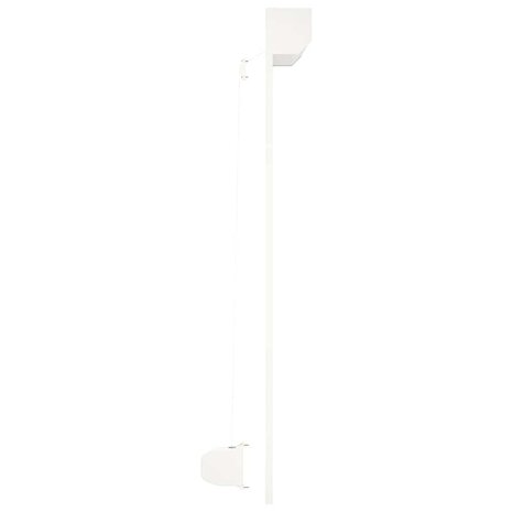Rolluik 160x150 cm aluminium wit 5