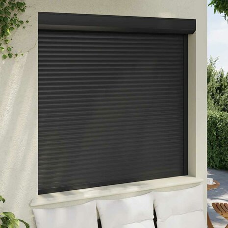 Rolluik 160x150 cm aluminium antracietkleurig 3
