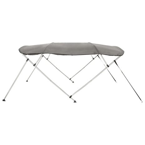 Biminitop 4 bogen met zijwanden 243x(200-213)x137 cm 8