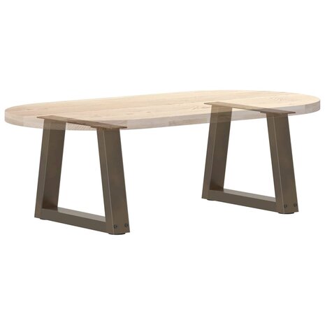 Eettafelpoten 2 st V-vormig 30x(30-31,3) cm staal naturel 8