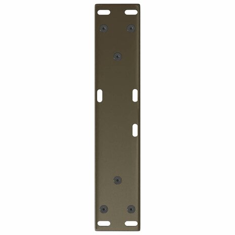 Eettafelpoten 2 st V-vormig 30x(30-31,3) cm staal naturel 7