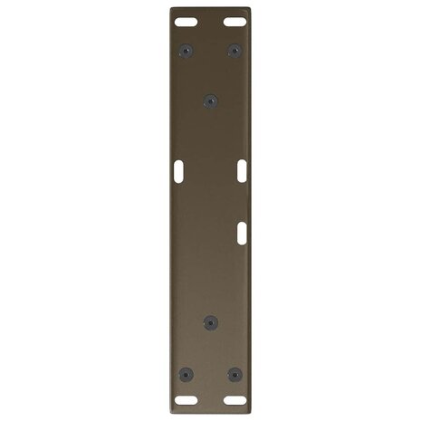 Eettafelpoten 2 st V-vormig 40x(30-31,3) cm staal naturel 7