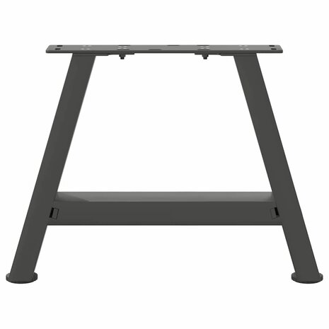 Salontafelpoten 2 st A-vormig 40x(30-31) cm staal antraciet 5