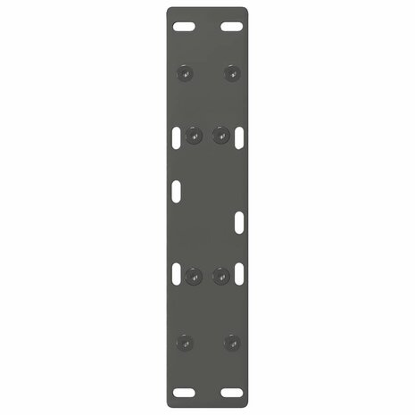 Salontafelpoten 2 st A-vormig 40x(30-31) cm staal antraciet 7