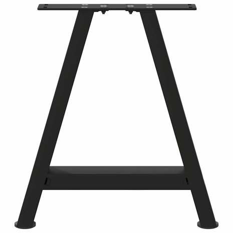 Salontafelpoten 2 st A-vormig 38x(42-43) cm staal zwart 5