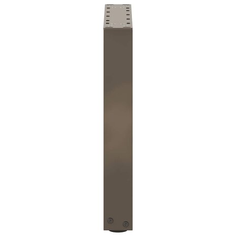 Salontafelpoten 2 st U-vormig 28x(42-43) cm staal naturel 6