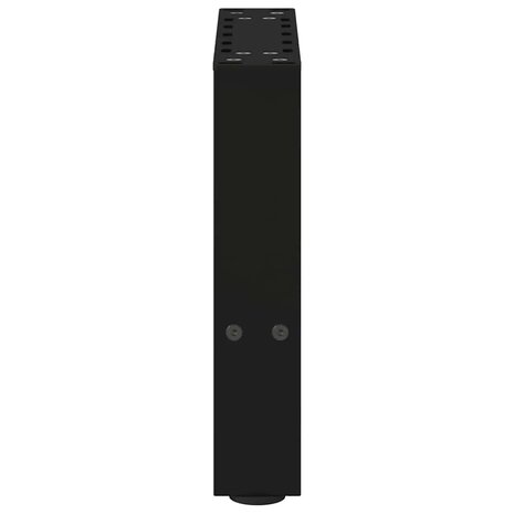 Salontafelpoten 2 st 40x(30-31) cm staal zwart 6