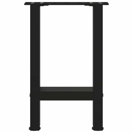 Salontafelpoten 2 st 28x(42-43) cm staal zwart 5
