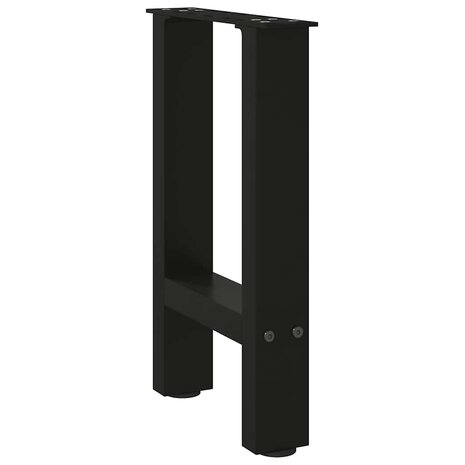 Salontafelpoten 2 st 38x(42-43) cm staal zwart 4