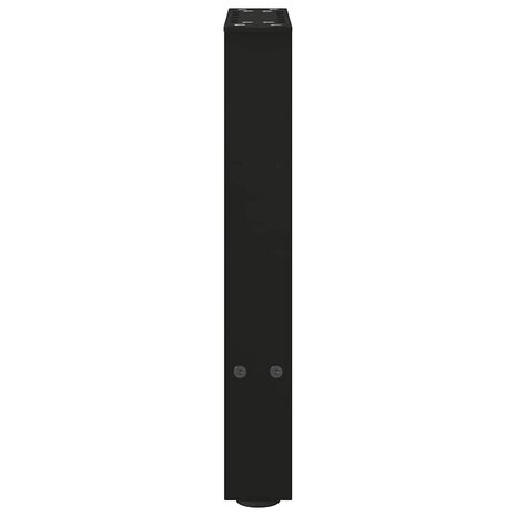 Salontafelpoten 2 st 38x(42-43) cm staal zwart 6