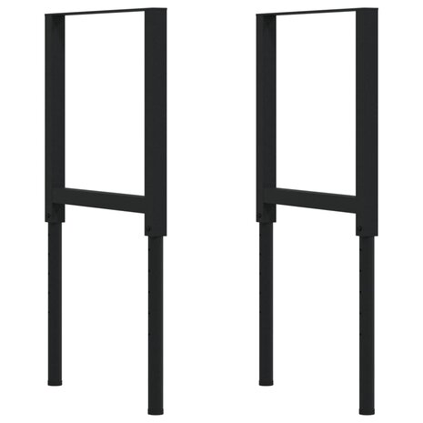 Werkbank rechthoekig 100x60x(71,5-98) cm massief beukenhout 5
