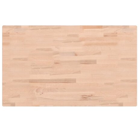 Werkbank rechthoekig 100x60x(73-99,5) cm massief beukenhout 8