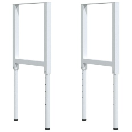 Werkbank rechthoekig 100x60x(71,5-98) cm massief beukenhout 5