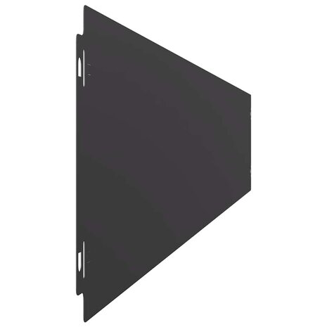 Gazonranden 10 st 15x103 cm koudgewalst staal zwart 5