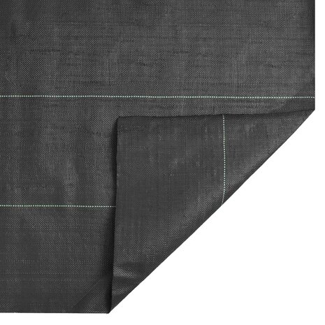 Worteldoek 1x10 m polypropeen zwart 7