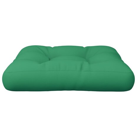 Palletkussen 50x50x12 cm stof groen 4