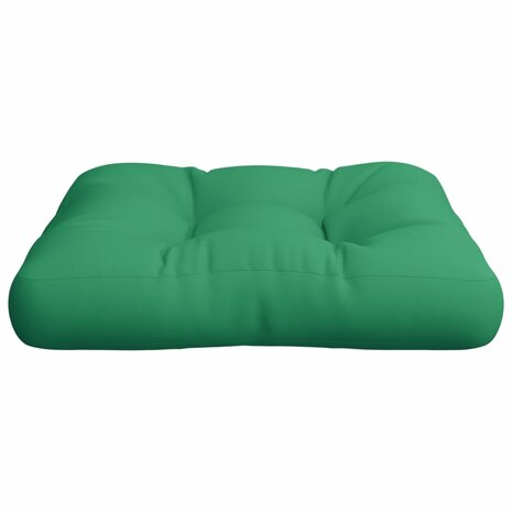 Palletkussen 50x50x12 cm stof groen 5