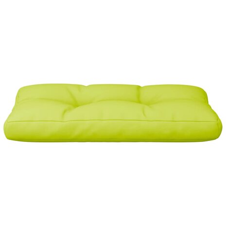 Palletkussen 80x40x12 cm stof heldergroen 5