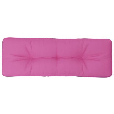 Palletkussen 120x40x12 cm stof roze 4