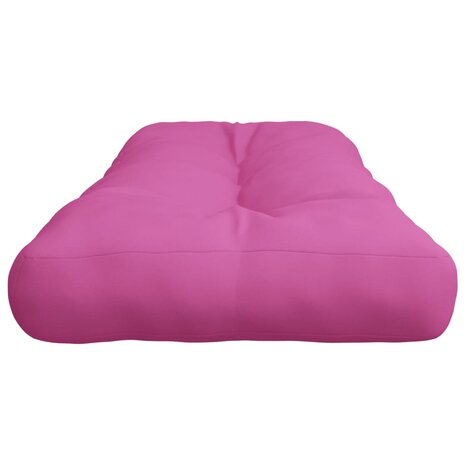 Palletkussen 120x40x12 cm stof roze 6