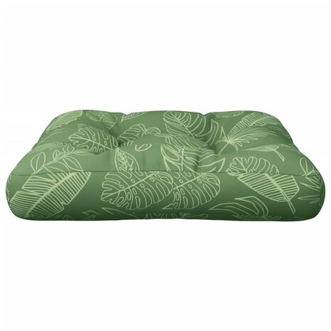 Palletkussen bladpatroon 58x58x10 cm oxford stof 4
