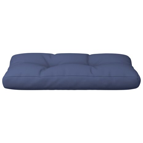Palletkussen 80x40x12 cm stof marineblauw 4